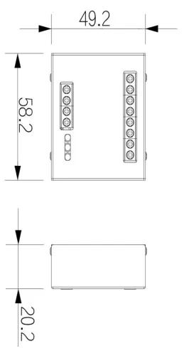 BCS-MODKD-III wymiary