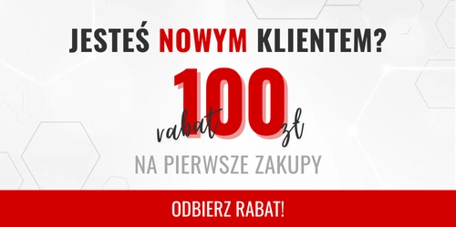 100zł rabatu na start - Tylko dla nowych Klientów!