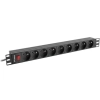 PDU-09E-0300-BK Lanberg listwa zasilająca Rack PDU