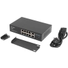 RSFE-8P-2GE-120 Lanberg niezarządzalny switch 10 portowy Gigabit Ethernet PoE